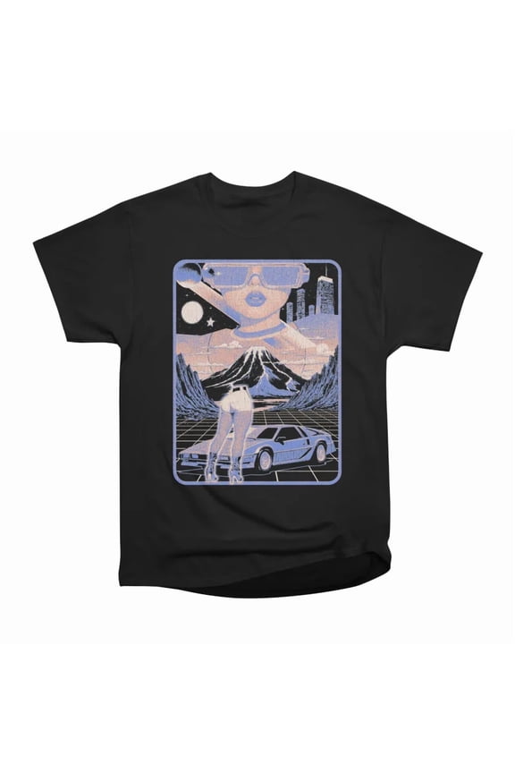 Neon Mirage T-Shirt Tee Gift For Him Merch For Her Apparel For Friend