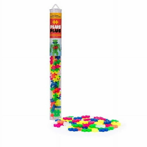 Neon Mix Building Toy Plastic Multi Color - Pack of 6 - 70 Piece