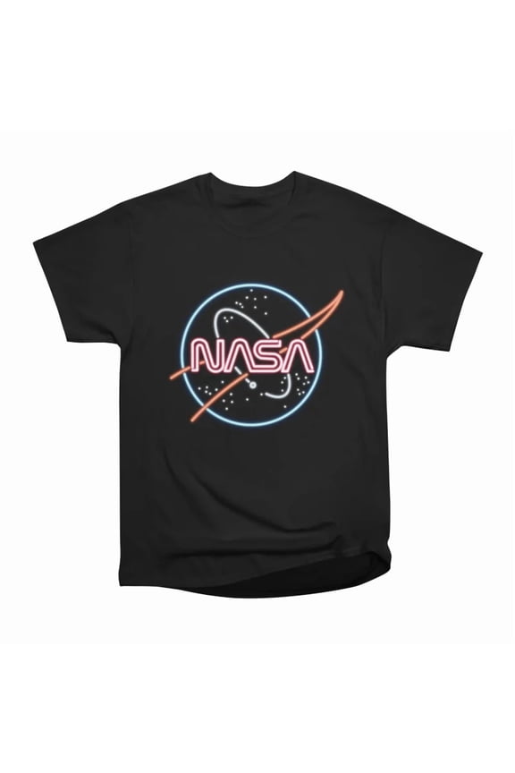 Neon NASA T-Shirt Tee Gift For Him Merch For Her Apparel For Friend