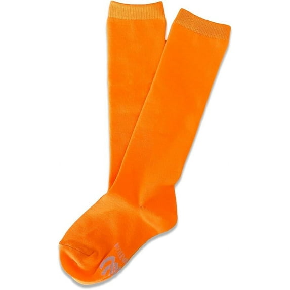 Neon Nation Kid Size Solid Color Knee High Sock