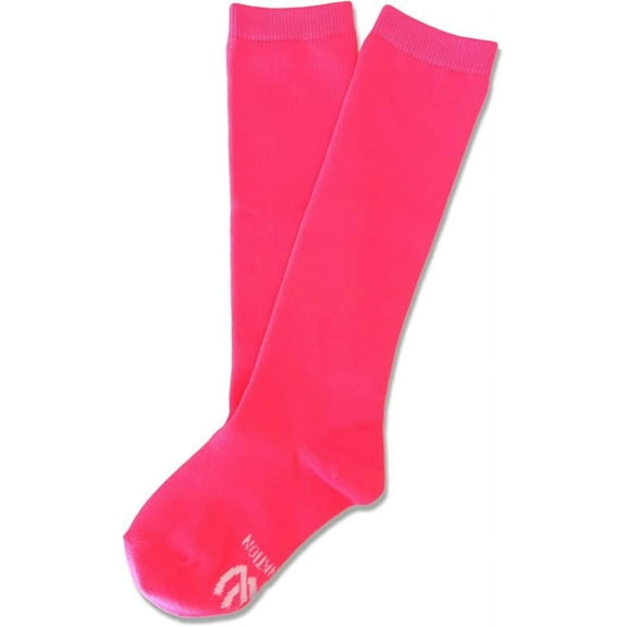 Neon Nation Kid Size Solid Color Knee High Sock