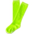 thumbnail image 1 of Neon Nation Kid Size Solid Color Knee High Sock, 1 of 4