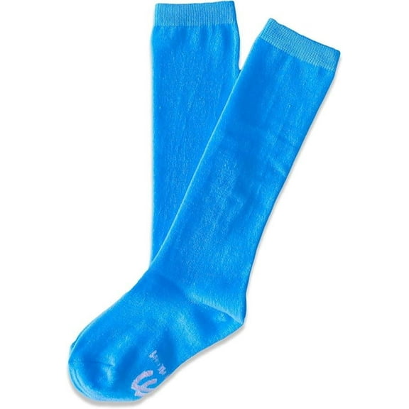 Neon Nation Kid Size Solid Color Knee High Sock