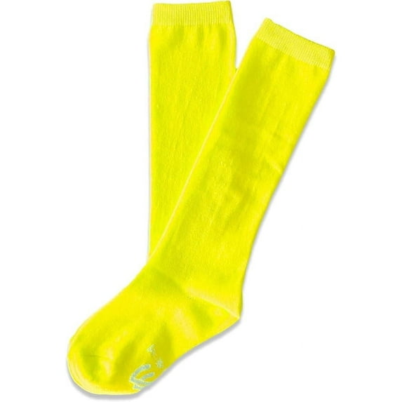 Neon Nation Kid Size Solid Color Knee High Sock