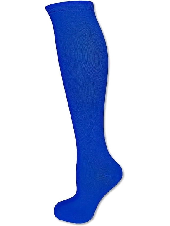 Unisex Solid Color Knee High Sock