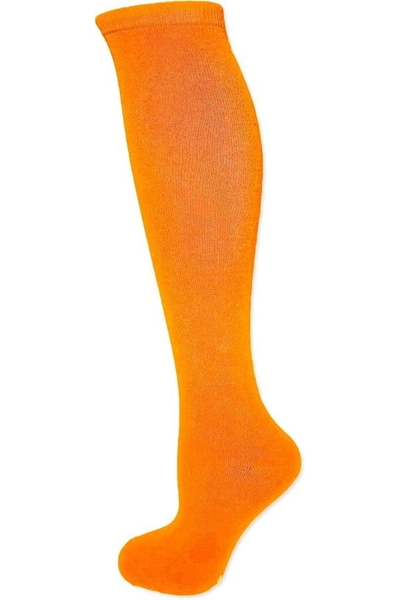 Unisex Solid Color Knee High Sock