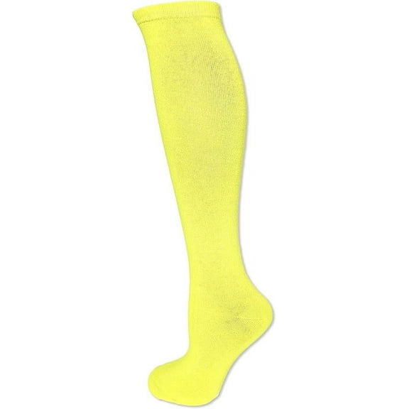 Neon Nation Unisex Solid Color Knee High Sock