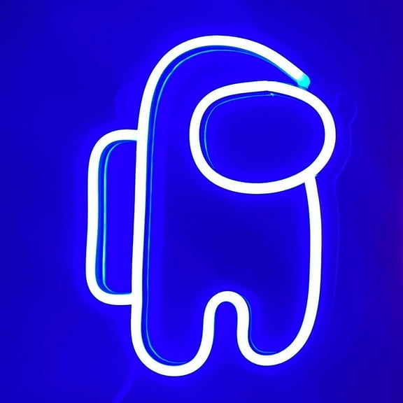 Neon Night Light, LED Neon Signs Night Light Astronaut Neon Lights Neon Lights for Kids Bedroom Battery USB Operated