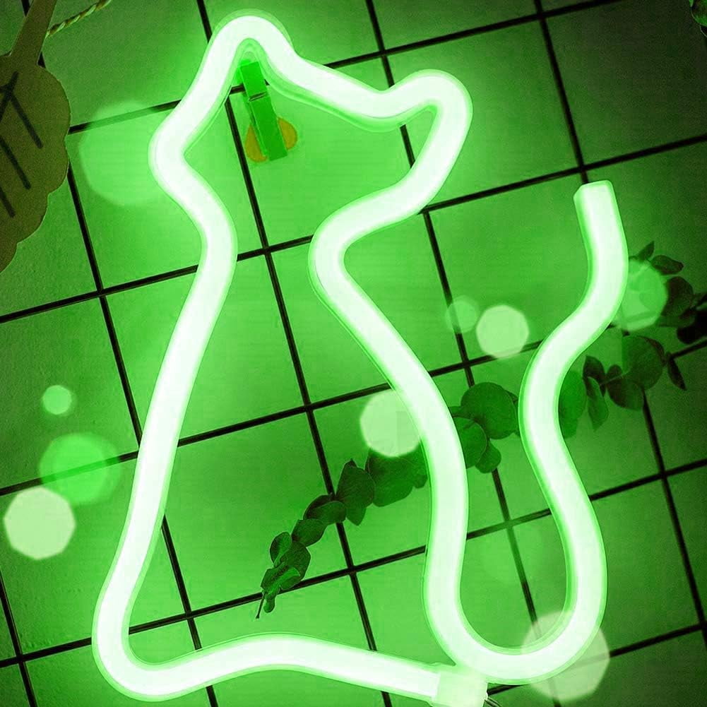 Wine Glass Neon Sign - LED Battery/USB Operated Light For Bar & Room Decor