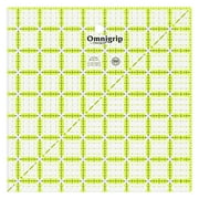 Neon Omnigrip 8.5" Non-Slip Ruler, Square Quilter's Ruler by Omnigrid