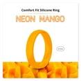 thumbnail image 1 of Neon Orange Breathable Silicone Ring 4mm Bandwidth, 1 of 6