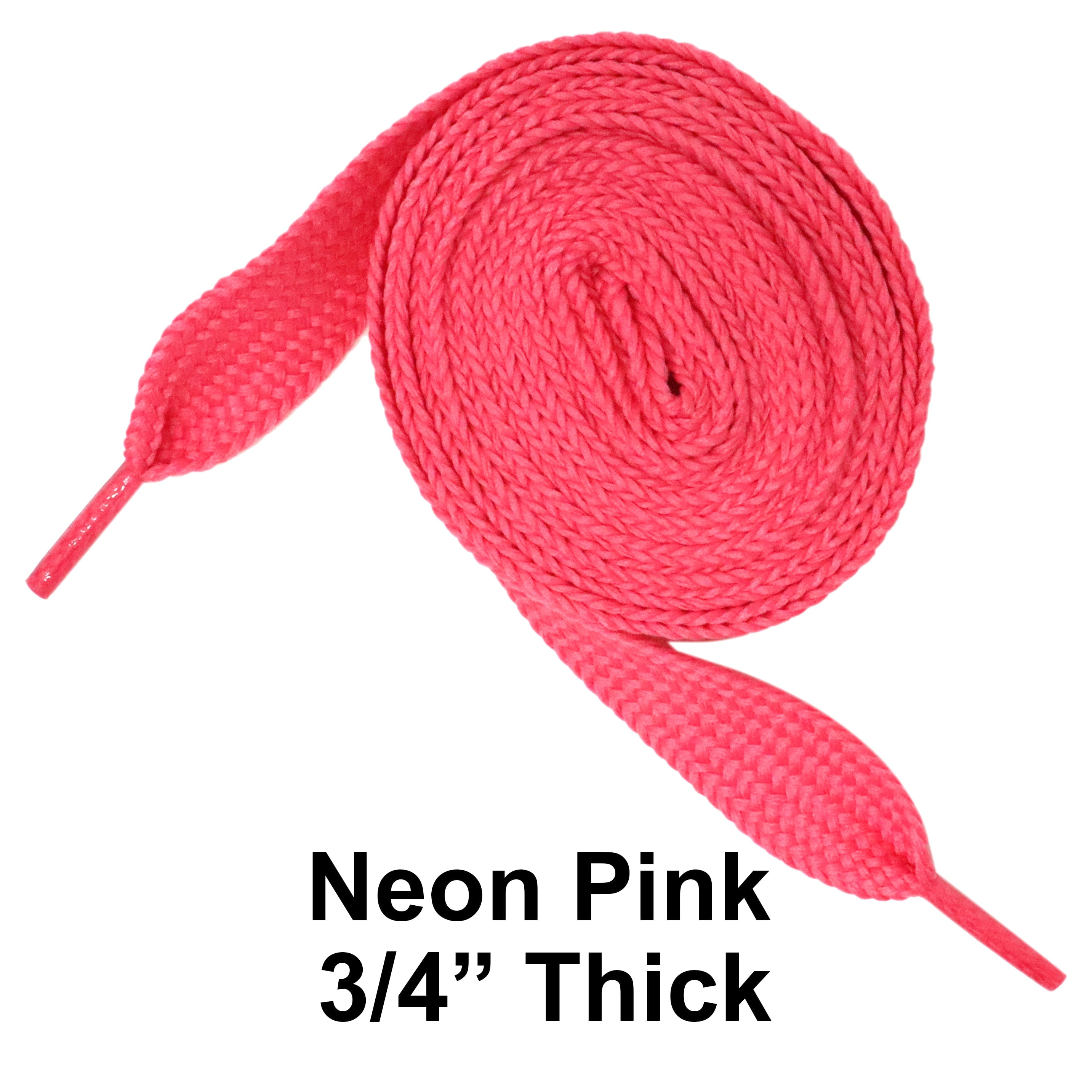 Neon Pink Thick 3/4