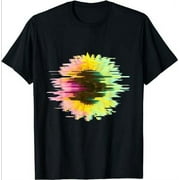 Neon Pulse: Embrace the Retro Futurism with this Bold Vaporwave Tee