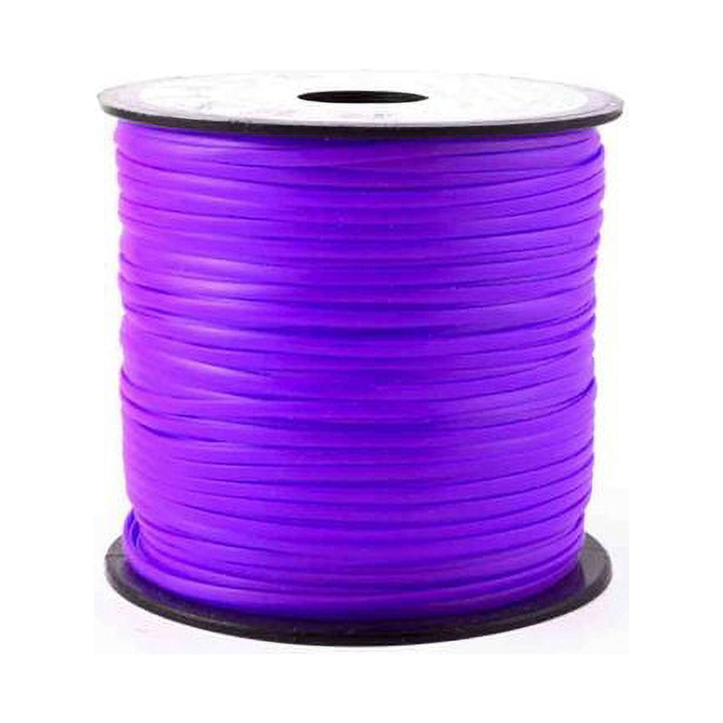 Purple Holographic Plastic Craft Lace Lanyard Gimp String Bulk 50