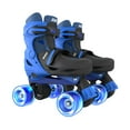 thumbnail image 1 of Neon Quad Kids Skates, Adjustable Size 12-2 US, One-Pair, Unisex, Blue Black, 1 of 6