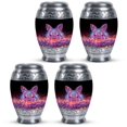 thumbnail image 1 of Neon Rabbit Reverie Memorial Urns And Keepsakes For Ashes - Memorial Ashes Keepsake - Ash Urns For Humans Keepsake - Cremation Urns For Ashes For Men - Urns For Ashes Keepsake (Size-3inch,4pcs), 1 of 5
