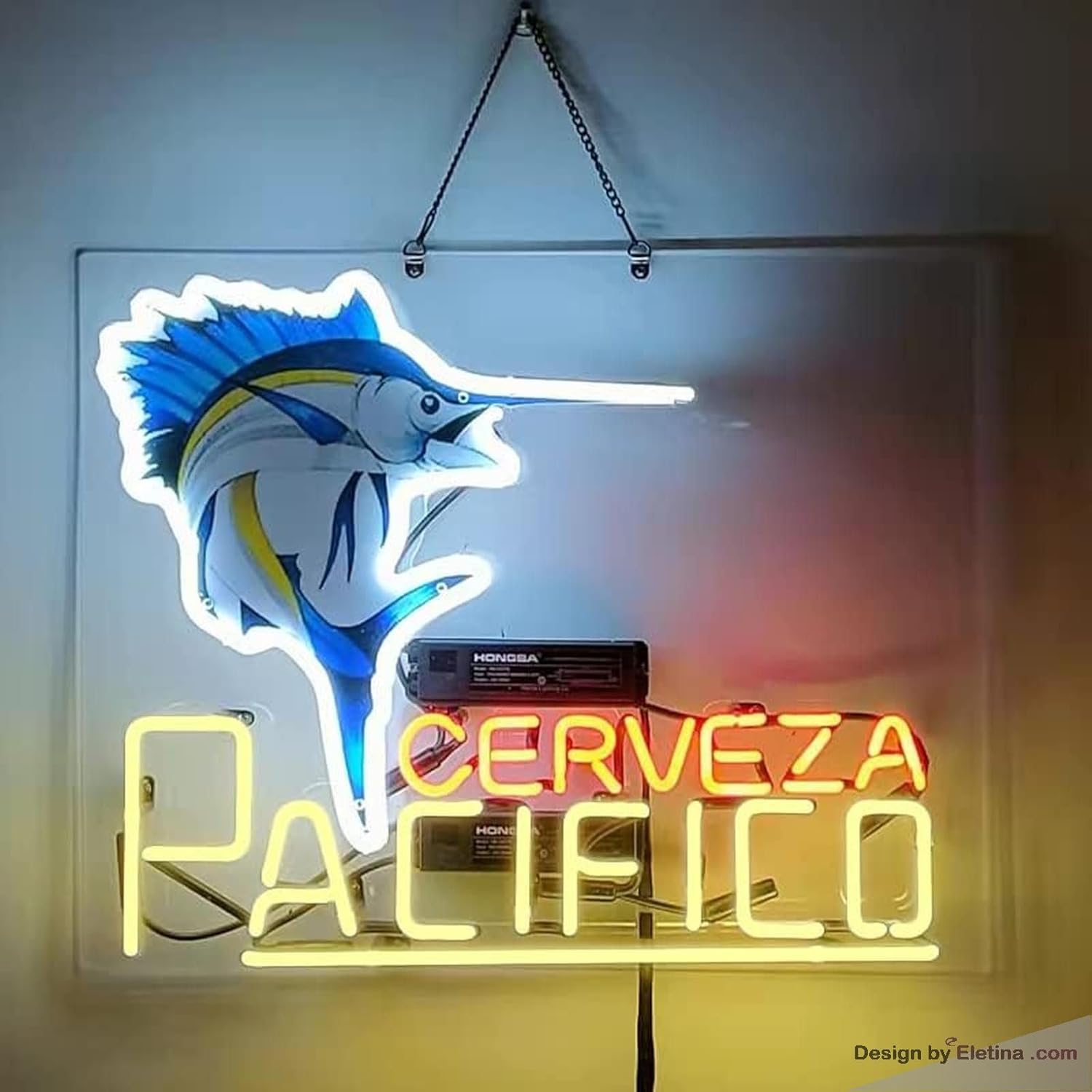 Neon Signs for Wall Decor Cerveza Pacifico Beer Handmade Real Tubes ...