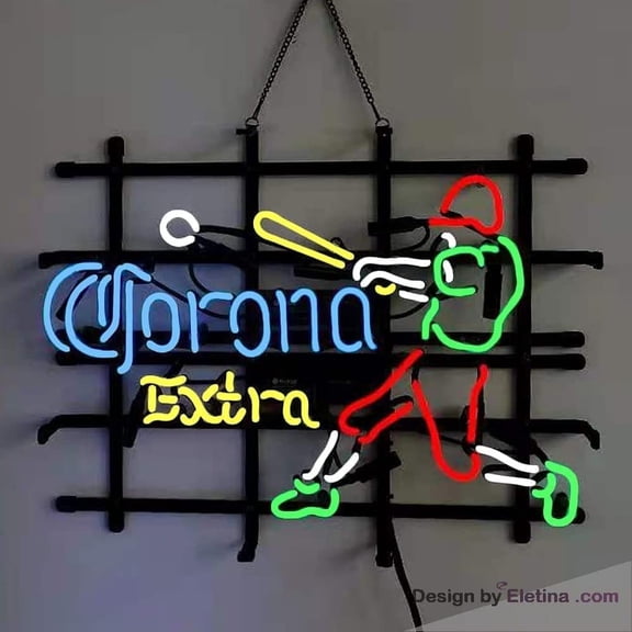 Neon Signs for Wall Decor Corona Extra Beer Light Sign Handmade Real Led Tube Beer Bar Pub House Party Window Display Home Pub Room Garage Recreation Room Ation X Neon Tubing16x20inch