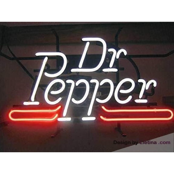 Neon Signs for Wall Decor 15x17inch Dr Peppers Sign Light Man Cave Bar Pub Beer Gift Lamp A114dps Neon Led Tubing 15x17inch