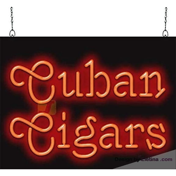 Neon Signs for Wall Decor Bbq Sign With Flame - - Real, Quality Hand Bent - Red Letters With Orange & Yellow Flames Neon Led Tubing16x20inch