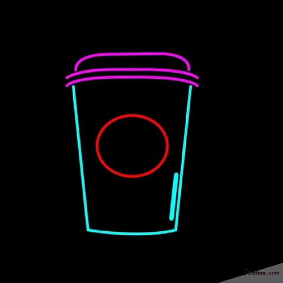 Neon Signs for Wall Decor Bottle Logo Handmade Art Sign Neon Led Tubing 15x17inch