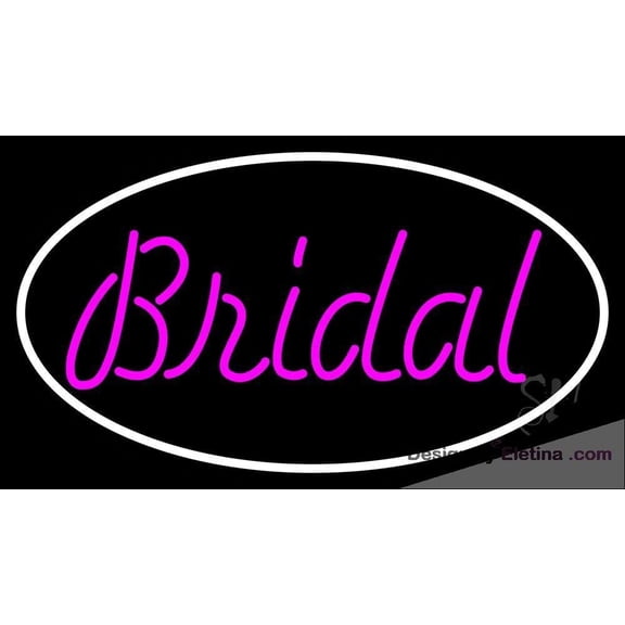 Neon Signs for Wall Decor Bridal Cursive Sign Neon Led Tubing16x20inch