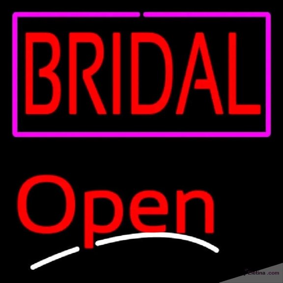 Neon Signs for Wall Decor Bridal Script Open Handmade Art Sign Neon Led Tubing16x20inch
