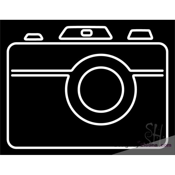 Neon Signs for Wall Decor Camera Sign Neon Led Tubing16x20inch