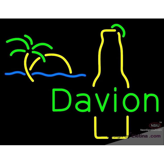 Neon Signs for Wall Decor Custom Davion Handmade Art Sign Neon Led Tubing 15x17inch