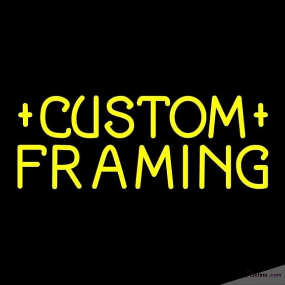 Neon Signs for Wall Decor Custom Framing Handmade Art Sign Neon Led Tubing 15x17inch