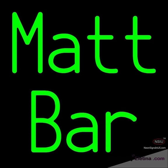 Neon Signs for Wall Decor Custom Matt Bar Handmade Art Sign Neon Led Tubing 15x17inch