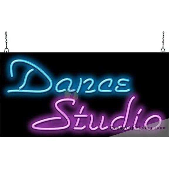 Neon Signs for Wall Decor Dance Studio Sign Neon Led Tubing16x20inch