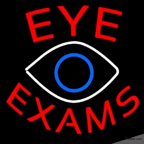 Neon Signs for Wall Decor Eye Eams With Eye Logo Handmade Art Sign Neon Led Tubing16x20inch