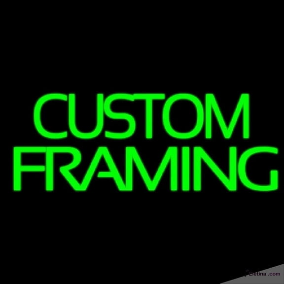 Neon Signs for Wall Decor Green Custom Framing Handmade Art Sign Neon Led Tubing16x20inch