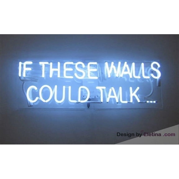 Neon Signs for Wall Decor If These S Could Talk Sign Acrylic Beer Pub Bar Handmade Light Aitwa Neon Led Tubing 15x17inch