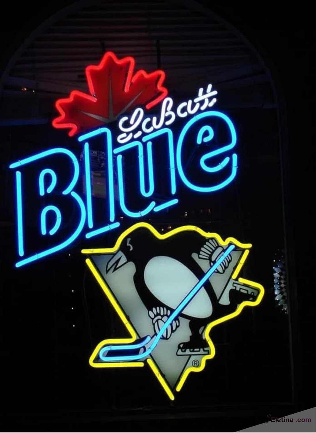 Neon Signs for Wall Decor Labatt Blue Beer Handmade Real Tubes Sign ...