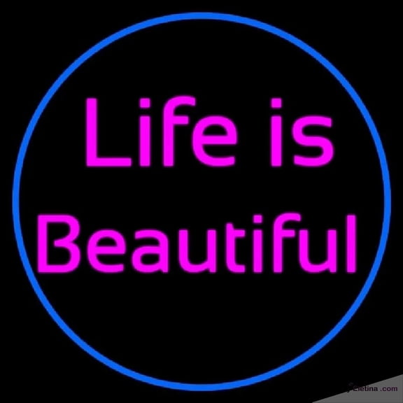 Neon Signs for Wall Decor Like Is Beautiful Handmade Art Sign Neon Led Tubing 15x17inch