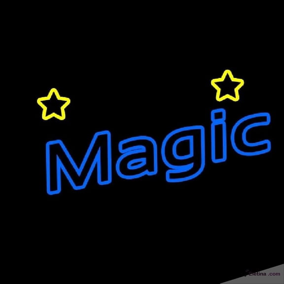 Neon Signs for Wall Decor Magic Handmade Art Sign Neon Led Tubing 15x17inch