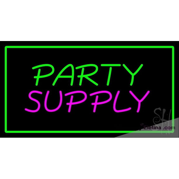 Neon Signs for Wall Decor Party Supply Green Rectangle Sign Neon Led Tubing16x20inch