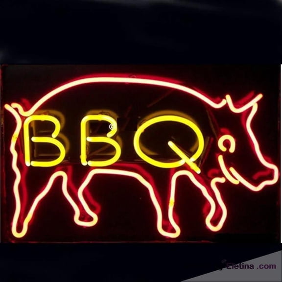 Neon Signs for Wall Decor Professional Bbq Beer Bar Open Neon Led Tubing16x20inch
