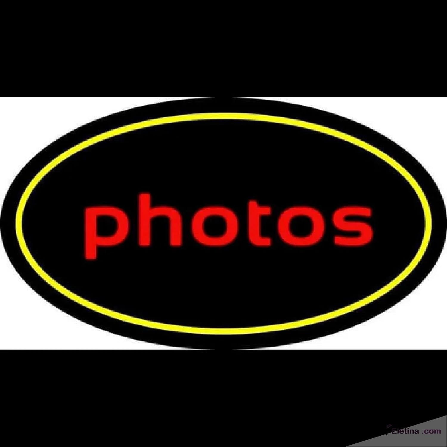 Neon Signs for Wall Decor Red Cursive Photos With Oval Handmade Art ...