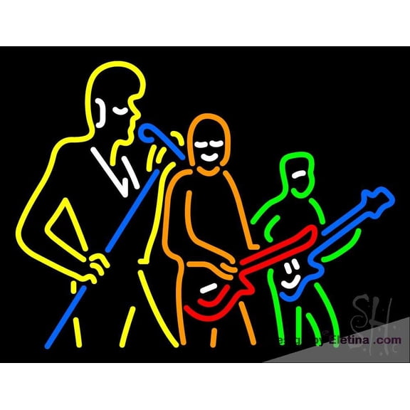 Neon Signs for Wall Decor The Music Group Sign Neon Led Tubing16x20inch