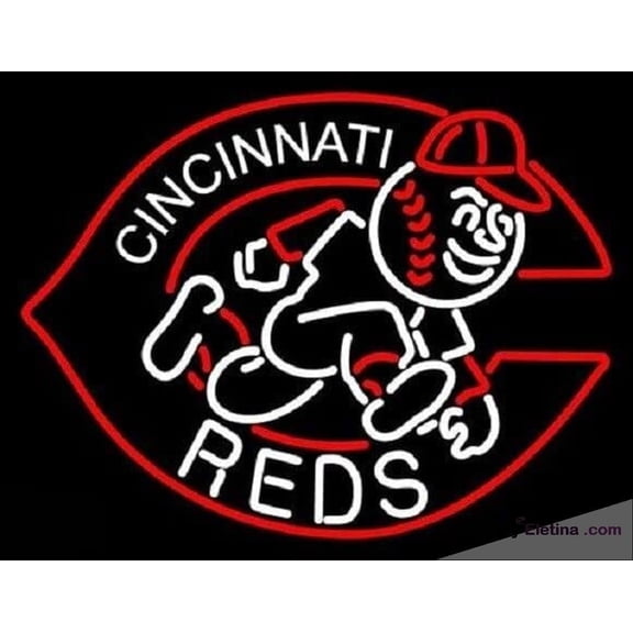 Neon Signs for Wall Decor " Vivid Cincinnatis Sports Team Red Sign Light Lamp Cute Bright Accnrln Neon Led Tubing16x20inch