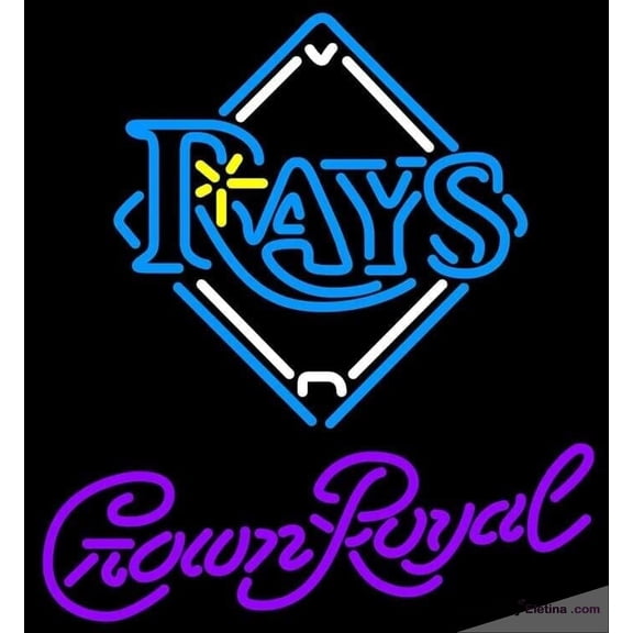 Neon Signs for Wall Decor " Vivid Crown Royals Tampa Bays Sports Team Ray Sign Light Lamp Cute Bright Sts Neon Led Tubing16x20inch