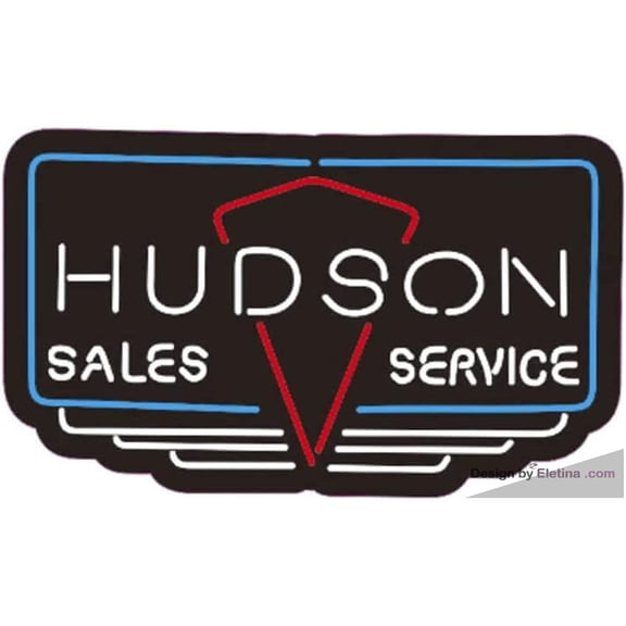 Neon Signs for Wall Decor " Vivid Hudsons Sales Service Sign Light Lamp Cute Bright Nst Neon Led Tubing16x20inch