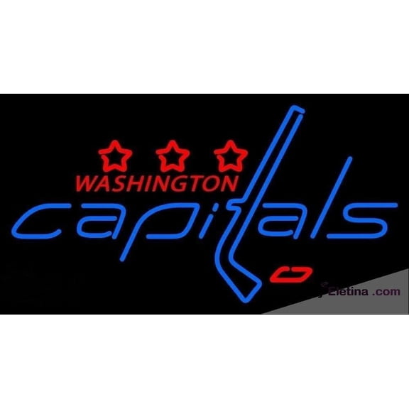 Neon Signs for Wall Decor " Vivid Washingtons Sports Team Capital Sign Light Lamp Bright Cute Sts Neon Led Tubing16x20inch