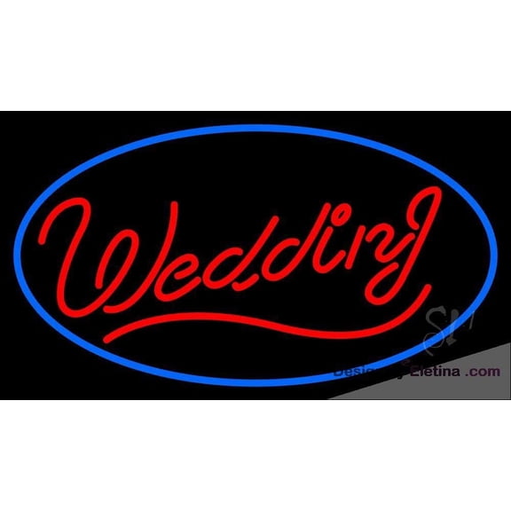 Neon Signs for Wall Decor Wedding Cursive Sign Neon Led Tubing 15x17inch