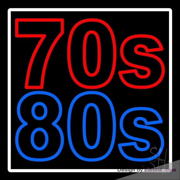 Neon Signs for Wall Decor White Border s s Sign Neon Led Tubing16x20inch