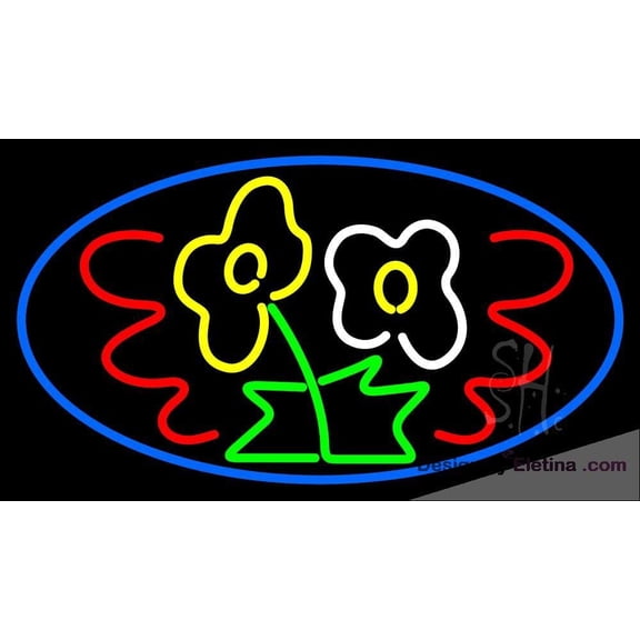 Neon Signs for Wall Decor White Fax With Logo Open Sign Neon Led Tubing 15x17inch