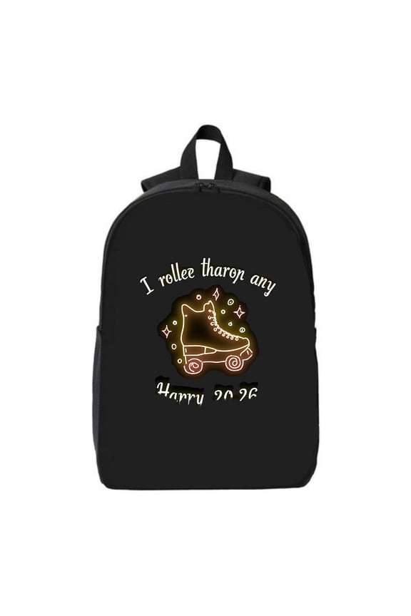 Neon Skate Design Laptop Backpack for College & Travel - Fits 15 " Laptop & iPad Retro 90 ' s Vibe Fun & Playful